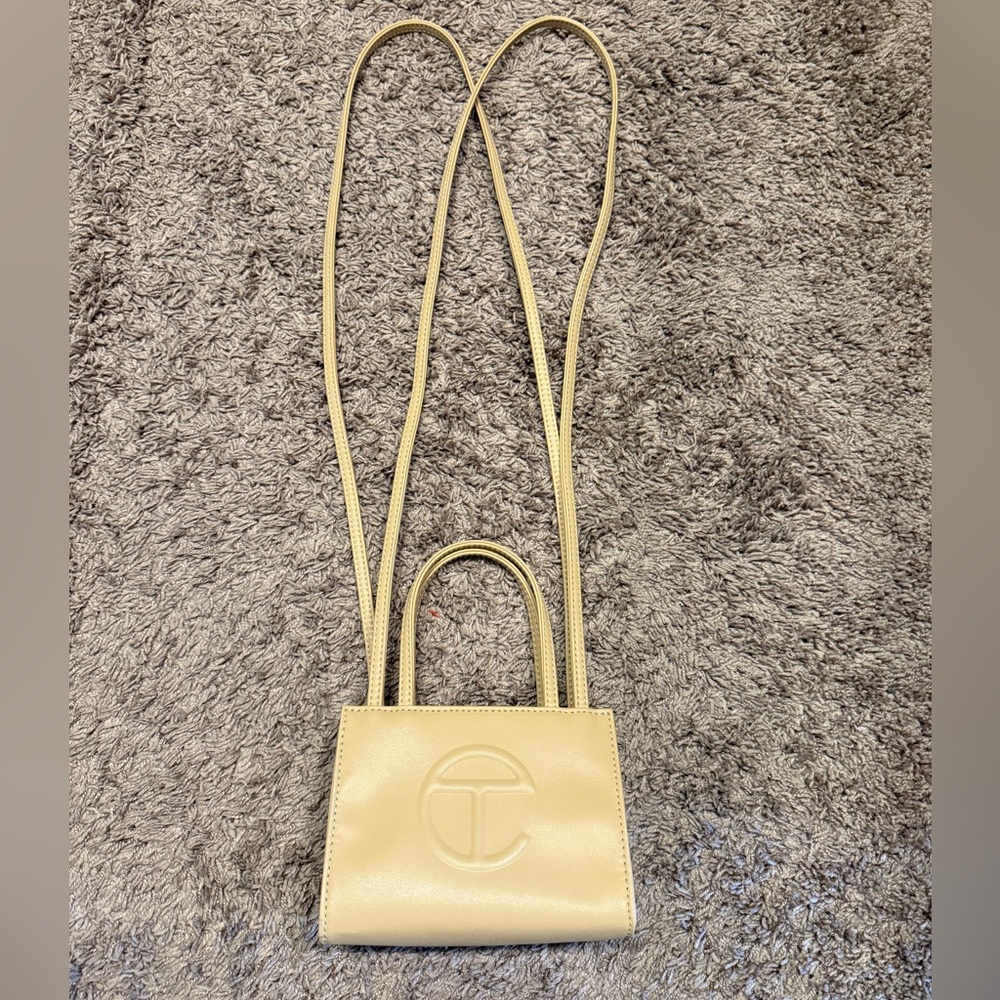 Cream Telfar Small Bag